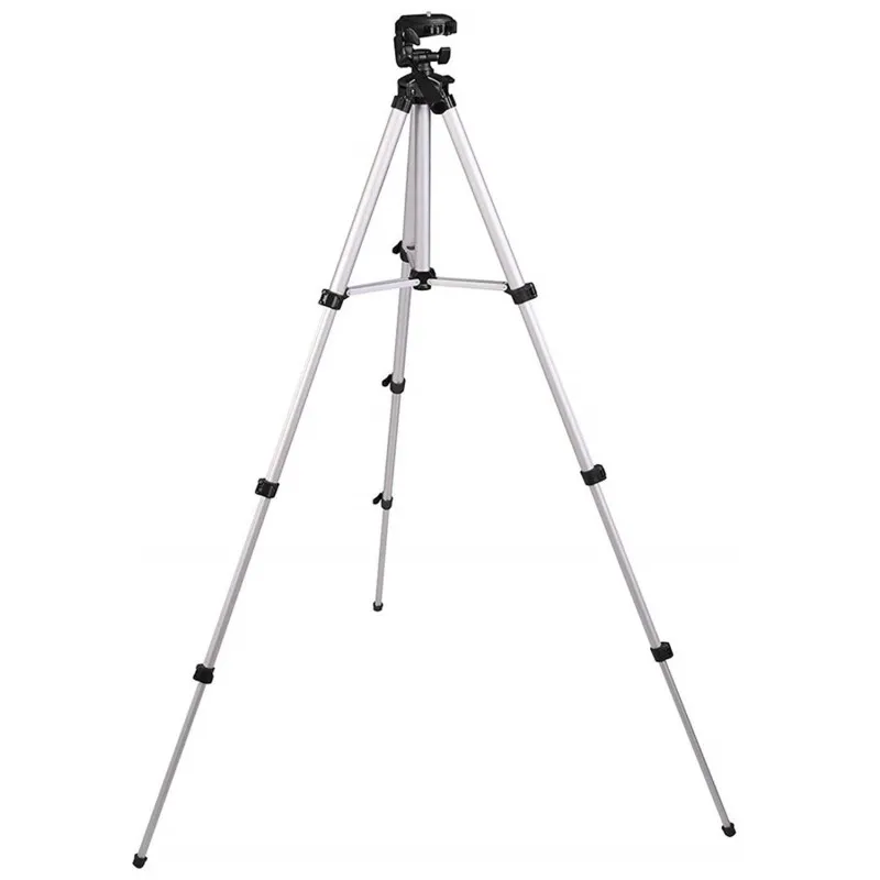 Johnson Level 406796 [40-6796] Elevating Aluminum Tripod w/ Tilting Head