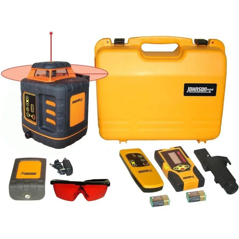 Johnson Level 406532 [40-6532] Self-Leveling Rotary Laser Kit