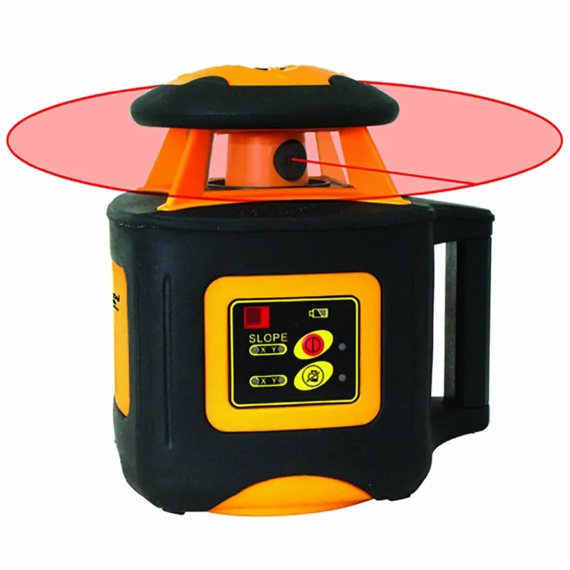 Johnson Level 406535 [40-6535] Electronic Self-Leveling Horizontal Rotary Laser w/ Receiver & Remote Control