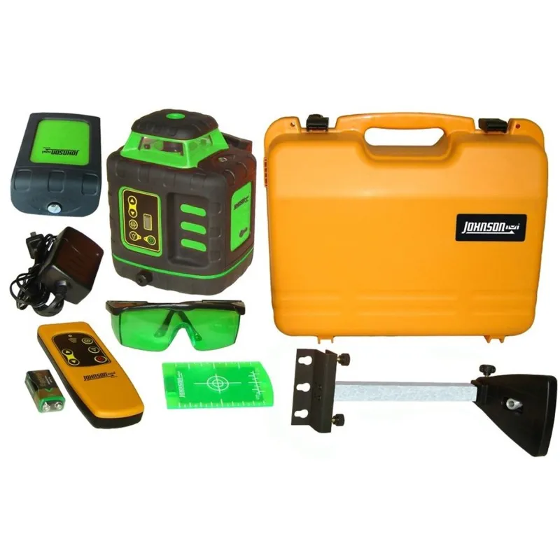 Johnson Level 406543 [40-6543] Green Beam Self-Leveling Rotary Laser