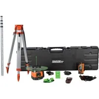 Johnson Level 406590 [40-6590] Horizontal / Vertical Tracking Green Beam Rotary Laser