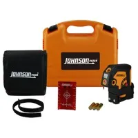 Johnson Level 406695 [40-6695] JLT 5-Dot Self-Leveling Laser w/ Magnetic Target