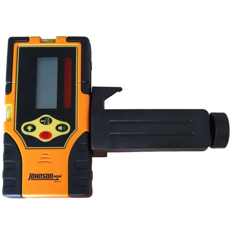 Johnson Level 406715 [40-6715] Two-Sided Backlit LCD Display Red Beam Rotary Laser Detector
