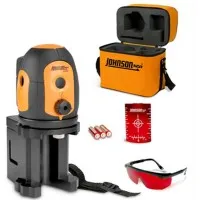 Johnson Level 406680 [40-6680] Self-Leveling 5-Beam Laser Dot