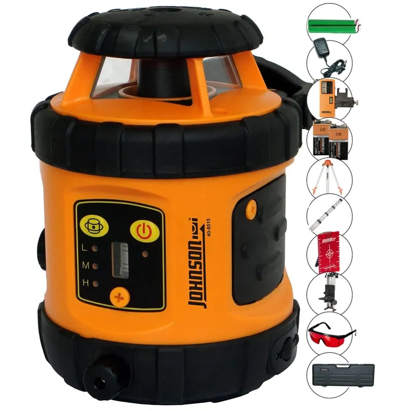 Johnson Level 99026K [99-026K] Self-Leveling Rotary Laser System