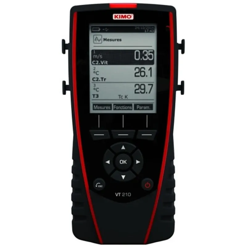 KIMO VT210 [VT210] Thermo-Hygro-Anemometer