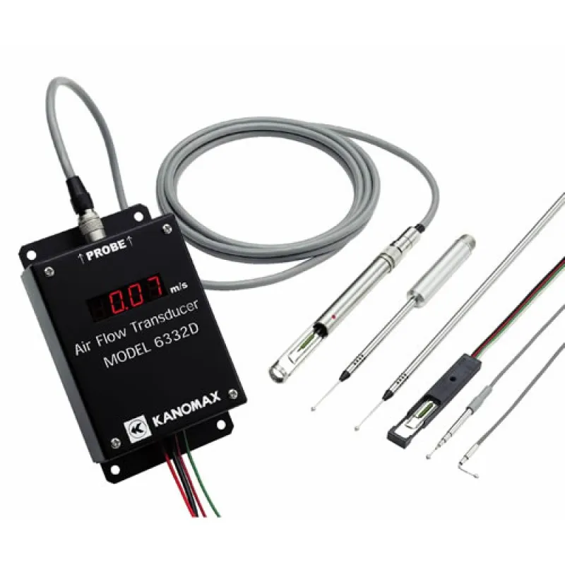 Kanomax 6332 [6332D] Compact Design Airflow Transducer with Display