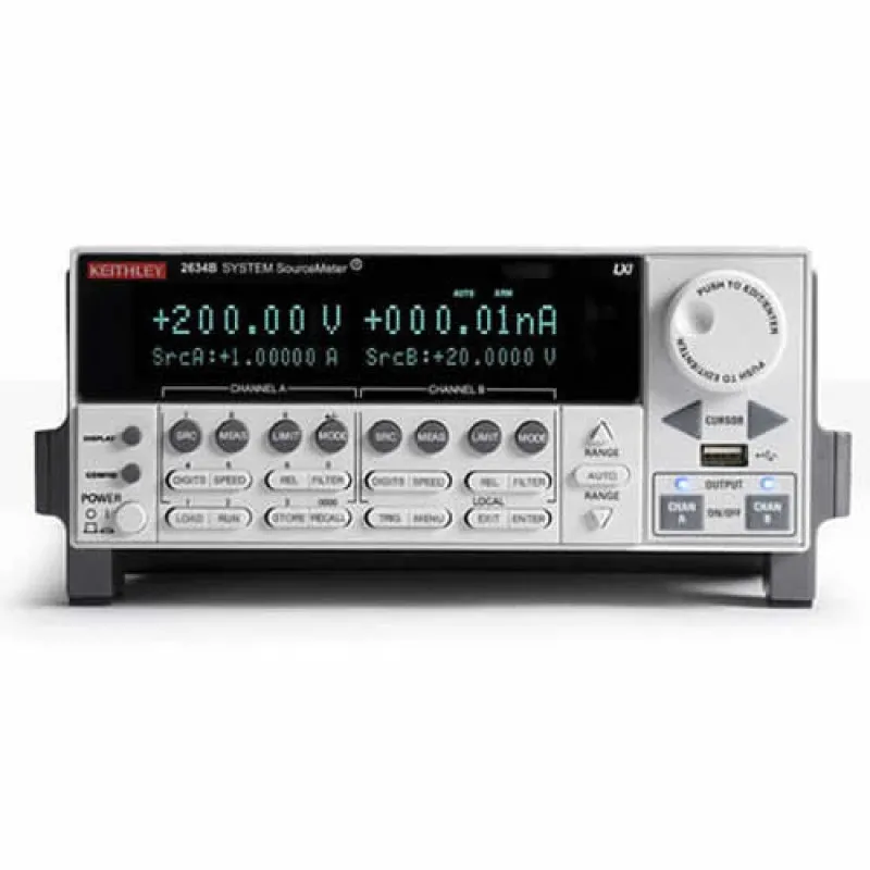 Keithley 2600B [2634B] Dual-Channel System SourceMeter (SMU) Instrument