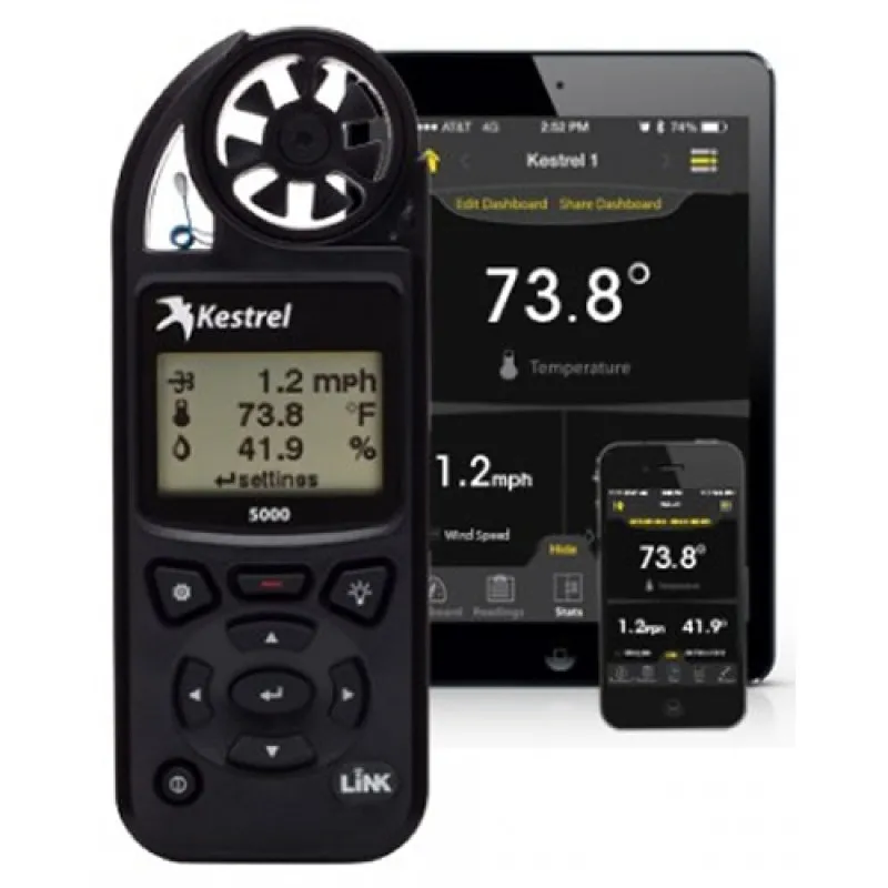 Kestrel 5000 [0850LBLK] Environmental Meter with LiNK
