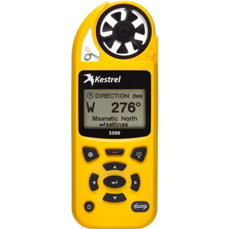 Kestrel 5500 [0855YEL] Weather Meter - Yellow