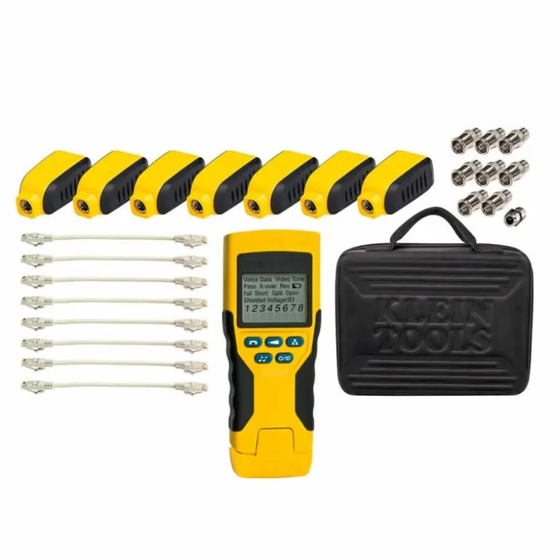 Klein Tools Scout® Pro 2 [VDV501-824] Tester with Test-n-Map™ Remote Kit