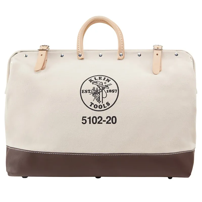 Klein Tools 5102-20 [KLE-5102-20] Canvas Tool Bag, 20-Inch