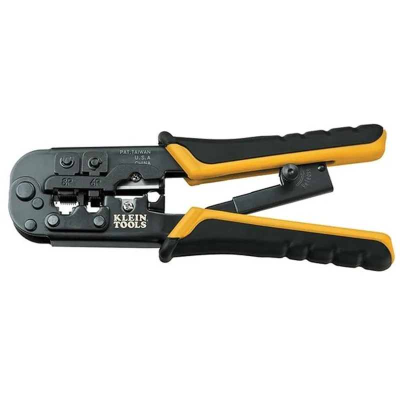 Klein Tools DV226-011-SEN [KLE-VDV226-011-SEN] Ratcheting Data Cable Crimper / Stripper / Cutter