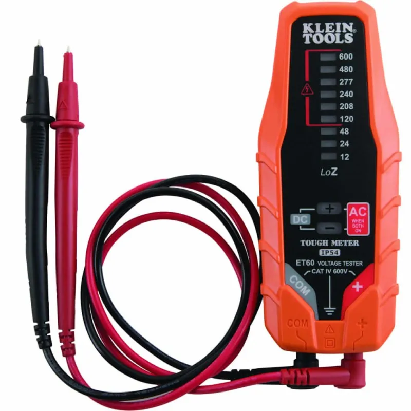 Klein Tools ET60 [KLE-ET60] Electronic AC/DC Voltage Tester