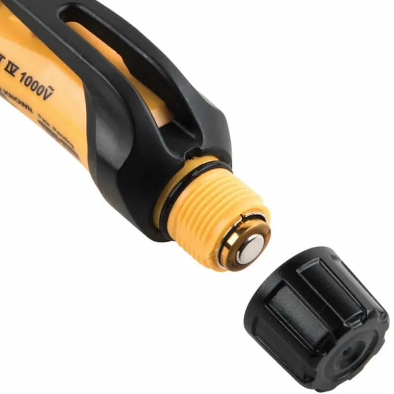 Klein Tools NCVT-6 [KLE-NCVT-6] Non-Contact Voltage Tester Pen, 12-1000V AC, with Laser Distance Meter - 66 ft. (20 m)