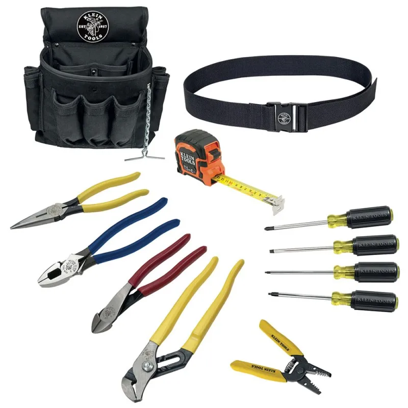 Klein Tools 92003 [KLE-92003] 12-Piece Electrician Tool Set
