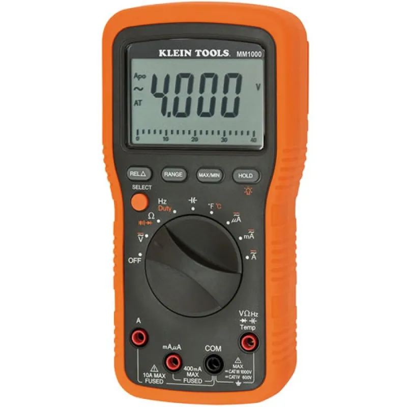 Klein Tools MM1000 [KLE-MM1000] Manual Ranging Multimeter