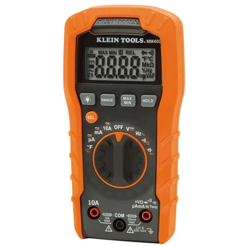 Klein Tools MM400 [KLE-MM400] 600V Auto-Ranging Digital Multimeter