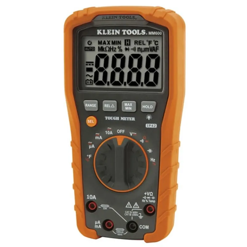 Klein Tools MM600 [KLE-MM600] 1000V Auto-Ranging Digital Multimeter