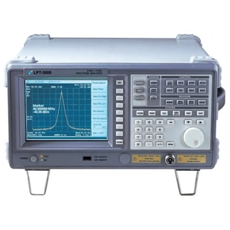 LP Technologies LPT-3000 9 kHz to 3 GHz Portable Spectrum Analyzer