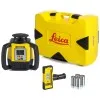 Leica Rugby 680 [6006007] Dual Grade Laser Level With Rod Eye 140 and Alkaline Battery Pack