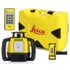 Leica Rugby 640G [6011488] Green Rotary Laser with RC400 Remote Control, Rod Eye 120G and Alkaline Battery