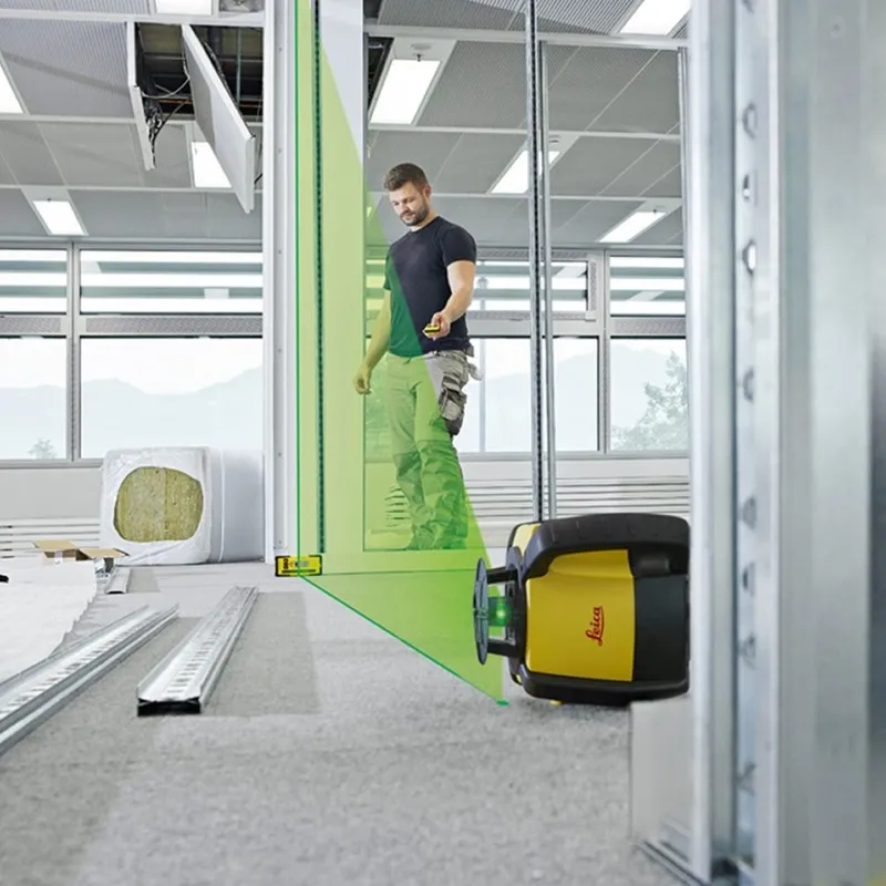 Leica Rugby 640G [640G] Green Rotary Laser