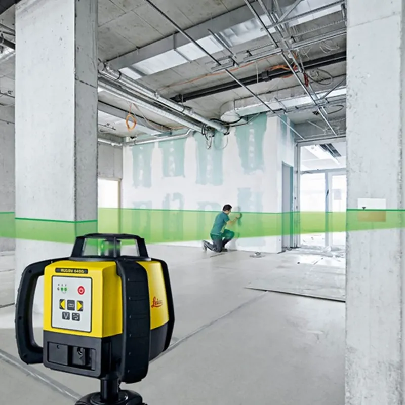 Leica Rugby 640G [640G] Green Rotary Laser