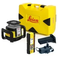 Leica Rugby CLA [6012282] All-Rounder Rotary Laser w/ CLX 500 Function & CLC Remote/Receiver - Horizontal, Vertical, & Manual Slope