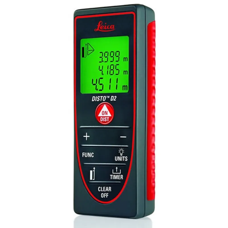 Leica Disto D2 [838725] Laser Distance Meter with Bluetooth - 100m 