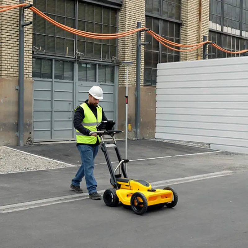 Leica DS2000 [6011496] 4 Wheel Radar Utility Detector