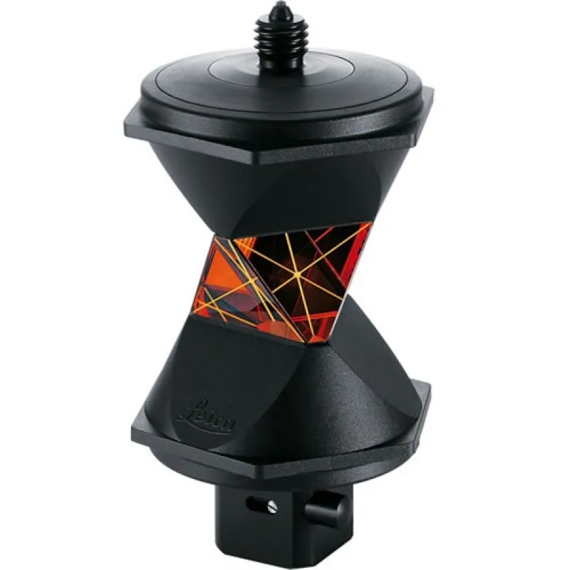 Leica GRZ122 [754384]  360-Degree Prism w/ Built-in Point and 5/8 Thread Adapter