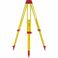 Leica GST120-9 [667301] Professional 5000 Telescoping Wooden Tripod With Self-Interlocking Feet