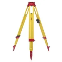 Leica GST20 [296632] Professional 5000 Telescoping Wooden Tripod With Tool Pouch
