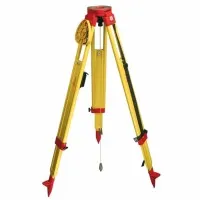 Leica GST20-9 [394752] Professional 5000 Telescoping Wooden Tripod Without Tool Pouch