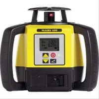 Leica Rugby 680 [6011160] Dual Grade Laser Level With Rod Eye 120 and Alkaline Battery Pack