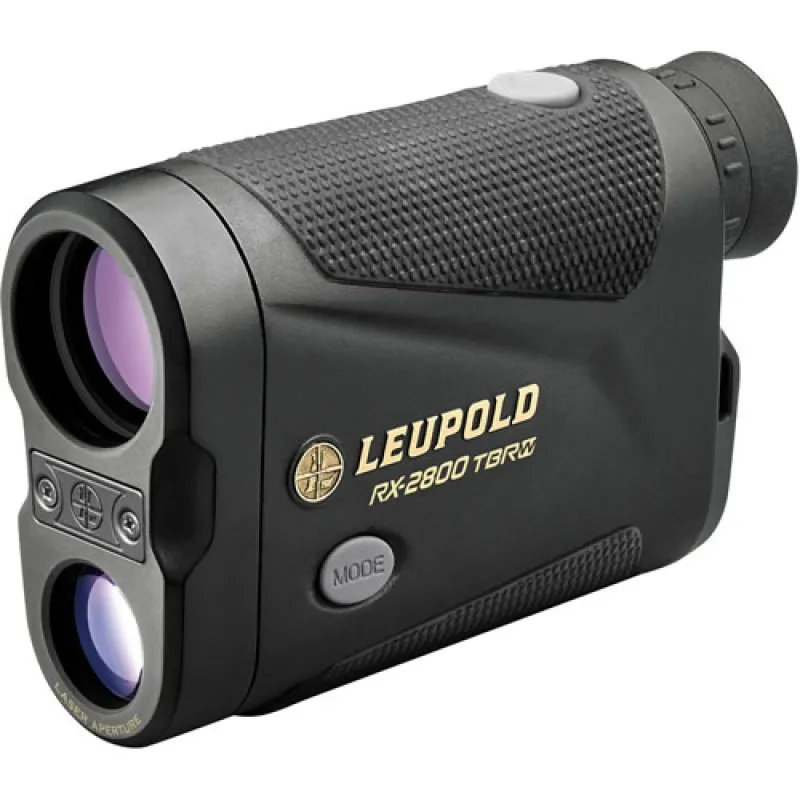 Leupold RX-2800 TBR/W [171910] 7x27 2560m Laser Compact Digital Rangefinder (Black/Gray) 