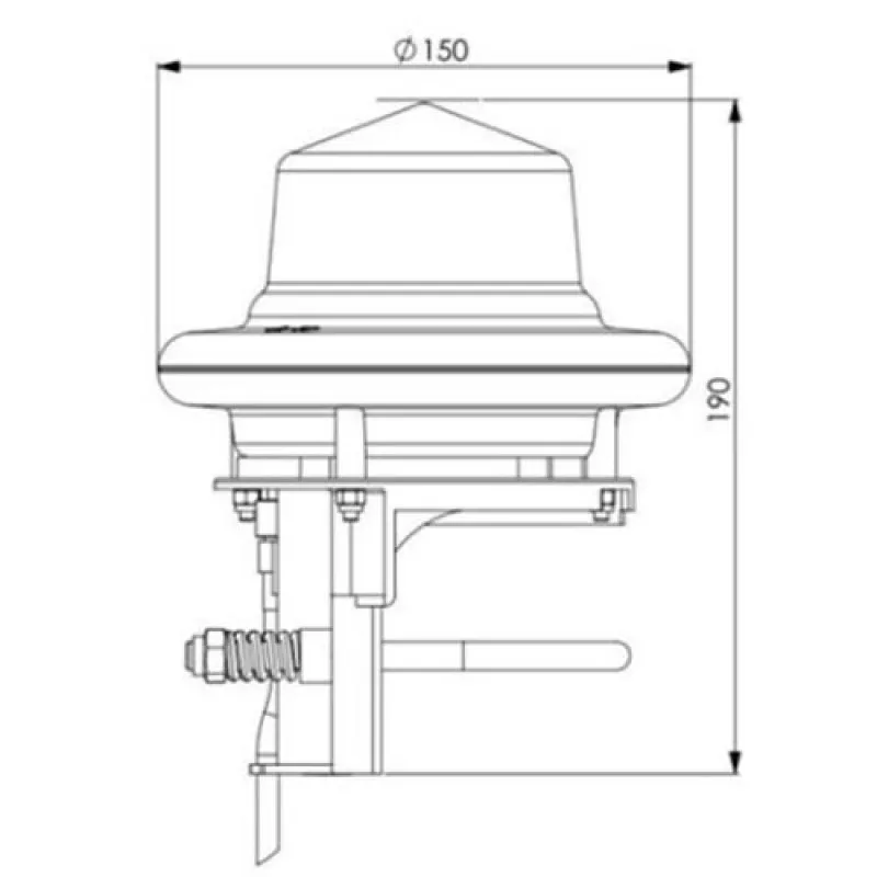 Lufft WS100 [8367.U04] Radar Precipitation Sensor