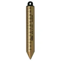 Lufkin 590GM [590GMN] 20 oz. Brass Plumb Bob w/ Graduated in Millimeters and Centimeters