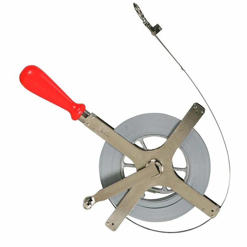 Lufkin CD2730DMM [CD2730DMM] 6mm x 30m Engineer-Foot Derrick Chrome Clad Tape