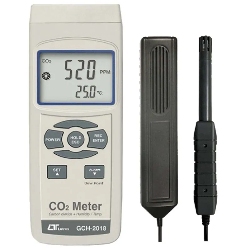 Lutron GCH-2018 CO2 Meter + Humidity Temperature Meter