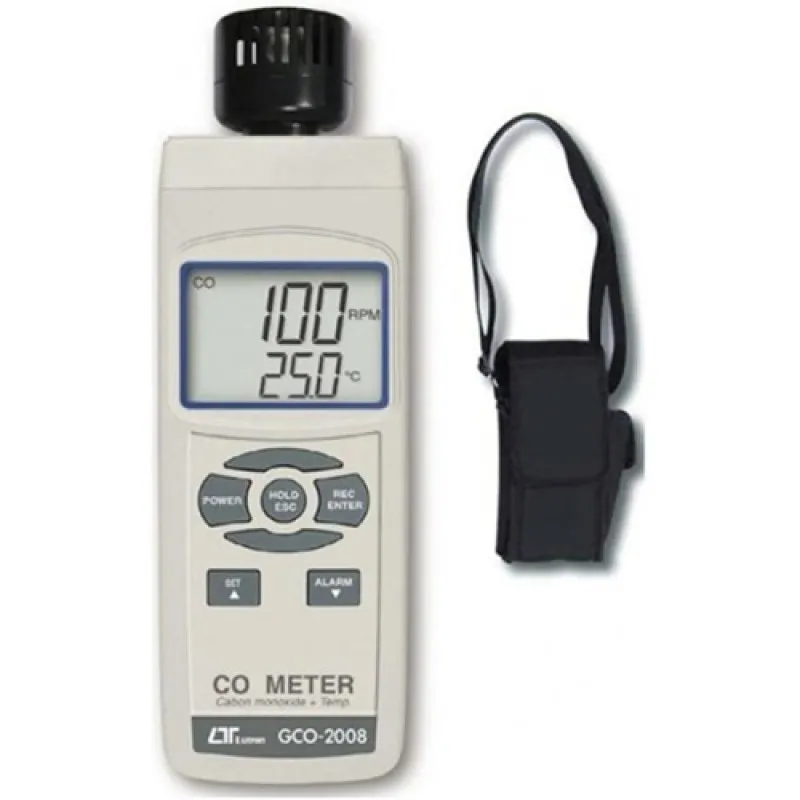 Lutron GCO-2008 CO Meter + Temperature Meter