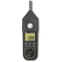 Lutron LM-8102 [LM-8102] Anemometer / Sound Level / Humidity / Light / K Thermometer Meter