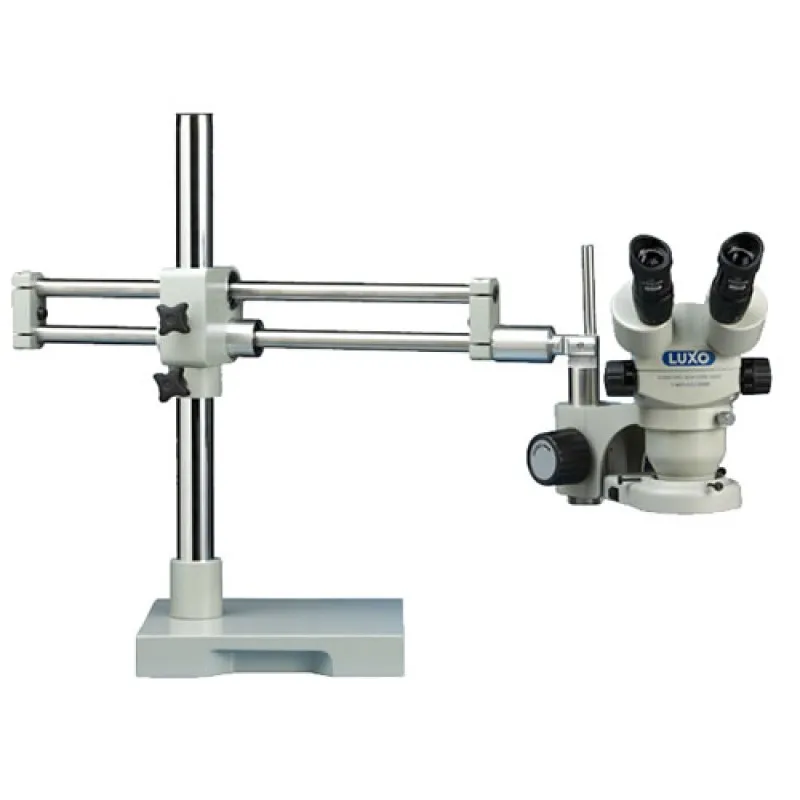 Luxo 23712RB [273RB-FL] System 273 Binocular Stereo Microscope, Fluorescent Ring Light