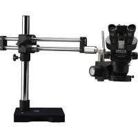 Luxo 23720RB-ESD [373RB-ESD] Trinocular Head, Dual Arm Boom Stand