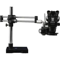 Luxo 23720RB-TRT-ESD [373RB-TRT-ESD] System 373 Trinocular Microscope, Dual Arm Boom Stand