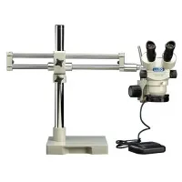 Luxo 23727RB [273RB-DMLED] System 273 Binocular Stereo Microscope, Dimmable LED Ring Light