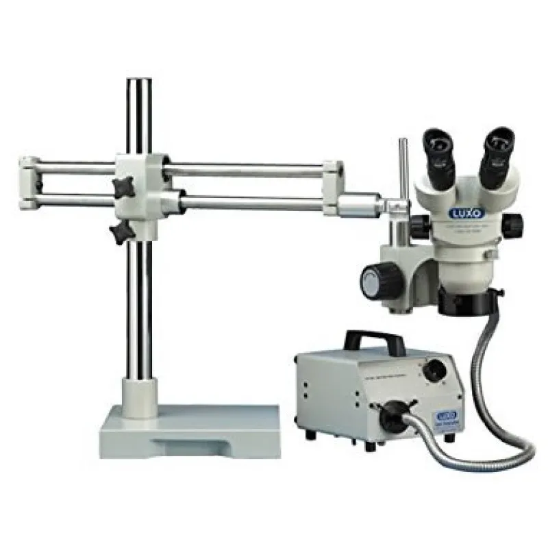 Luxo 23711RB [273RB-RLI]  System 273 Binocular Stereo Microscope, Fiber optics / Ring light