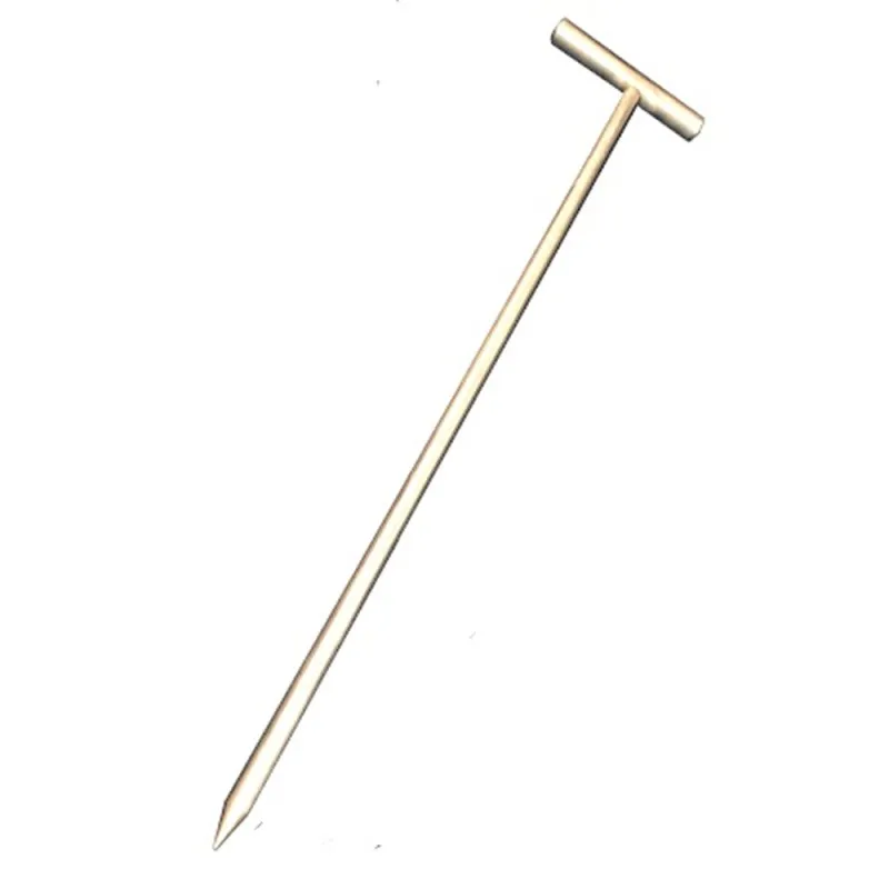 MC Miller 44720 [44720] Stainless Steel Soil Pin with T-Handle, 3/8" x 18"