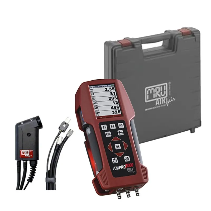 MRU AMPRO 2000 [410082-03] Combustion Analyzer - Kit 3 (O2/CO/no and CO2)